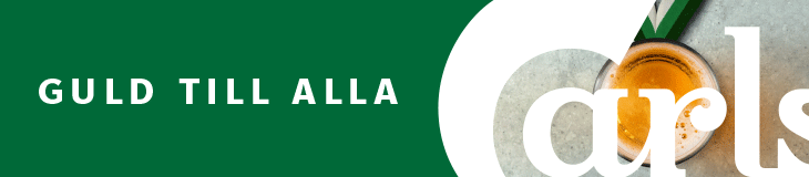 Carlsberg – toppbanner (sommar 2025)