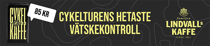 (Svenska) Lindvalls kaffe – toppbanner (kampanjperiod 1, 2025 ”Cykelkaffe”)